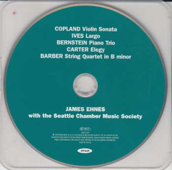 CD James Ehnes: American Chamber Music 474072