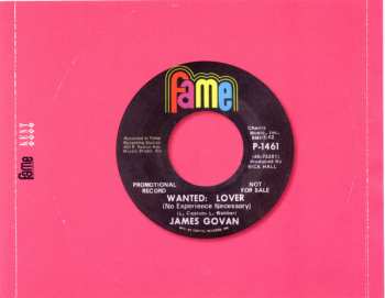 CD James Govan: Wanted - The Fame Recordings 303876