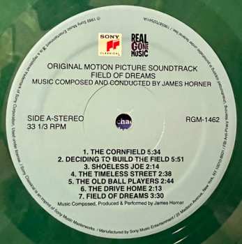 LP James Horner: Field Of Dreams (Original Motion Picture Soundtrack) CLR 397587