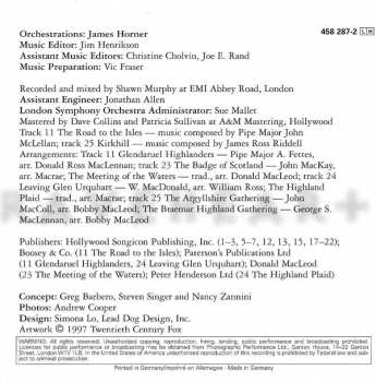 CD James Horner: More Music From Braveheart 5777