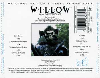 CD James Horner: Willow (Original Motion Picture Soundtrack) 46595