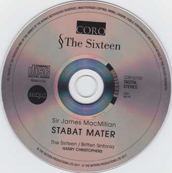 CD James MacMillan: Stabat Mater 318150