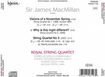 CD James MacMillan: String Quartets 332535