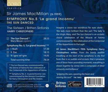 CD James MacMillan: Symphony No.5, 'Le Grand Inconnu' - The Sun Danced 280138