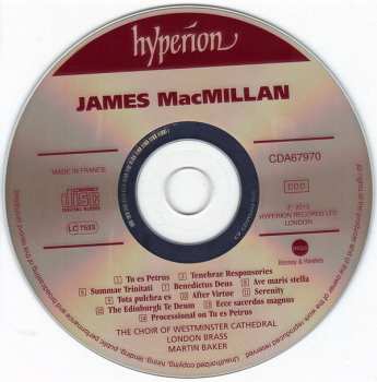 CD James MacMillan: Tenebrae Responseries 321207