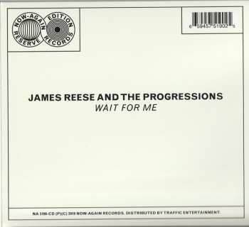 2CD James Reese & The Progressions: Wait For Me 91521
