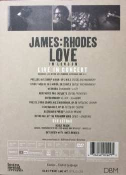 DVD James Rhodes: Love In London Live In Concert  316621