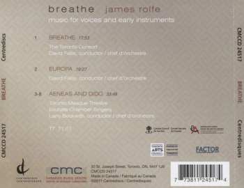 CD Suzie LeBlanc: Breathe: Music For Voices And Early Instruments