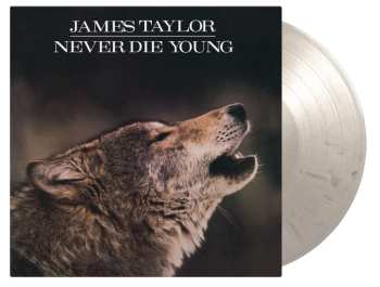 LP James Taylor: Never Die Young (180g) (limited Numbered Edition) (white & Black Marbled Vinyl) 506011
