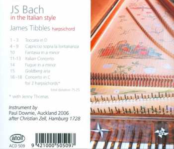 CD James Tibbles: JS Bach In The Italian Style 404781