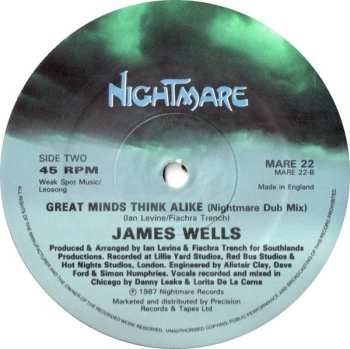 CD James Wells: Great Minds Think Alike