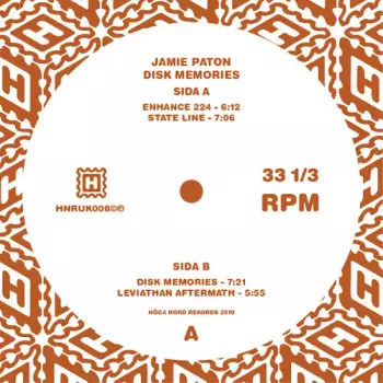 Jamie Paton: Disk Memories