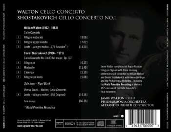 CD Jamie Walton: Cello Concerto・Cello Concerto No.1 338237