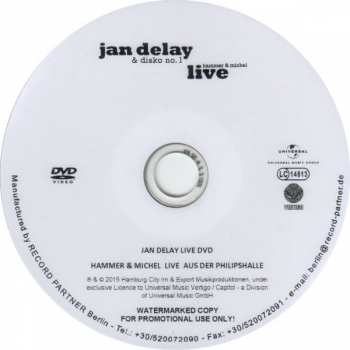 DVD Jan Delay: Hammer & Michel Live 292651