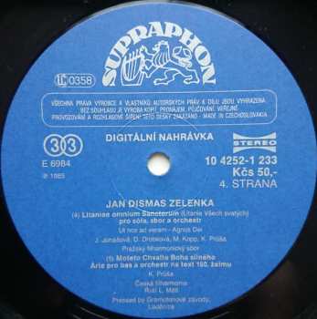 3LP Jan Dismas Zelenka: Litaniae Omnium Sanctorum/Requiem In D/Salve Regina/Sinfonia In C/Concerto In G A 8 Concertanti/Capriccio N°. 4/Motet "Chvalte Boha Silného" (3xLP + BOX + BOOKLET) 277735