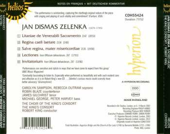 CD Jan Dismas Zelenka: Sacred Music 259559