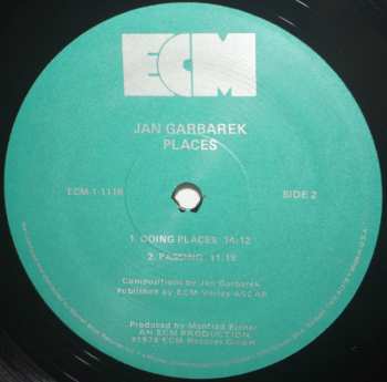 LP Jan Garbarek: Places 67008