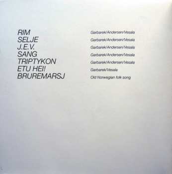 CD Jan Garbarek: Triptykon 242850