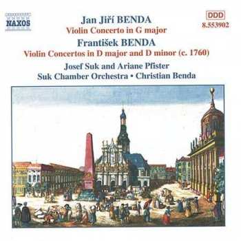 Album Jan Jiří Benda: Violin Concertos