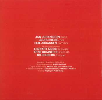 CD Jan Johansson: Jazz På Ryska DIGI 107320