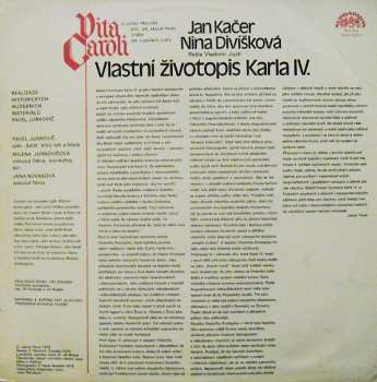 LP Jan Kačer: Vita Caroli ― Vlastní Životopis Karla IV.