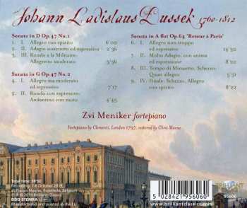 CD Jan Ladislav Dusík: Complete Piano Sonatas Volume 7 190434