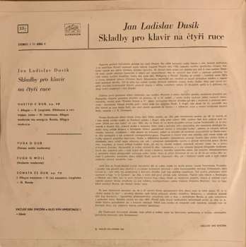 LP Jan Ladislav Dusík: Skladby pro klavir na ctyri ruce 432960