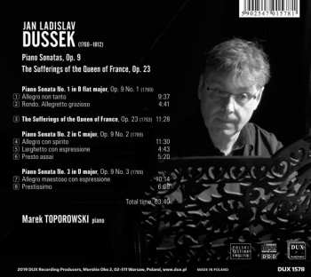 CD Jan Ladislav Dusík: Piano Sonatas 342163