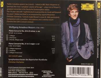 CD Jan Lisiecki: Piano Concertos Nos. 20 & 21 45660