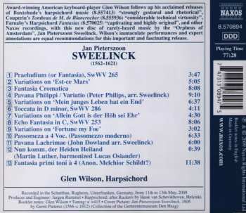 CD Jan Pieterszoon Sweelinck: Music For Harpsicord - Fantasia Cromatica - Echo Fantasia 300016
