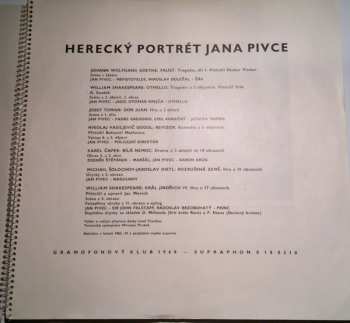 LP Jan Pivec: Herecký Portrét J. Pivce 43904