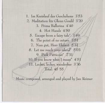 CD Jan Reimer: The Point Of No Return