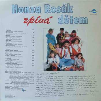 LP Jan Rosák: Honza Rosák Zpívá Dětem 43617