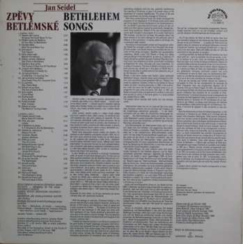 LP Jan Seidel: Zpěvy Betlémské (Bethlehem Songs) 85166