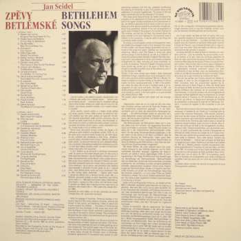 LP Jan Seidel: Zpěvy Betlémské (Bethlehem Songs) 99073