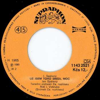 SP Jan Spálený: Už Jsem Toho Snědl Moc / Déšť