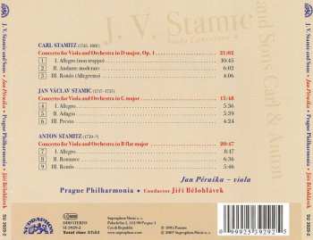 CD Jan Václav Antonín Stamic: Viola Concertos 51878