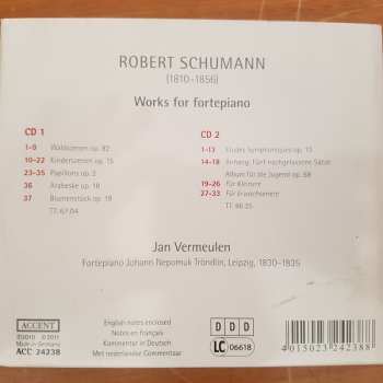 2CD Jan Vermeulen: Works for Fortepiano DIGI 323189