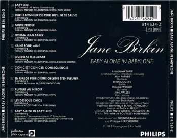 CD Jane Birkin: Baby Alone In Babylone 462384