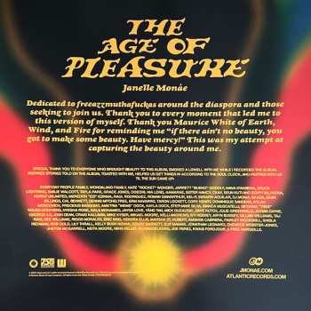 LP Janelle Monáe: The Age Of Pleasure LTD | CLR 462080