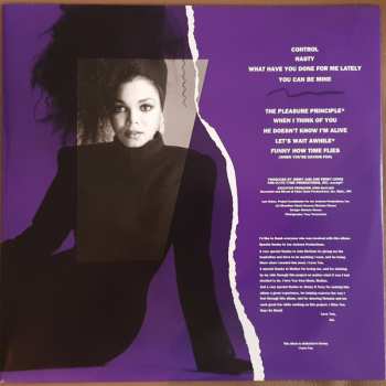 LP Janet Jackson: Control 421356