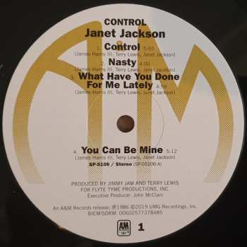 LP Janet Jackson: Control 421356