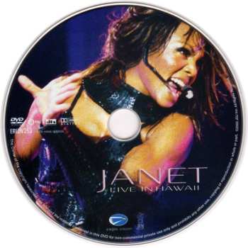 DVD Janet Jackson: Live In Hawaii