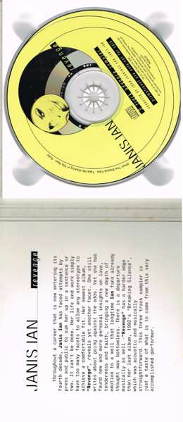 Album Janis Ian: Revenge - 3 Track Advance Sampler