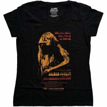 Merch Janis Joplin: Dámské Tričko Madison Square Garden  XL