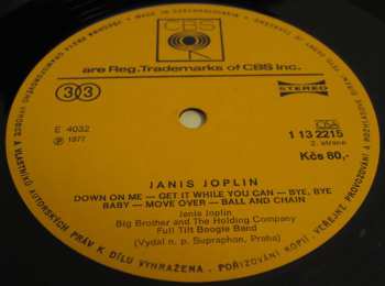 LP Janis Joplin: Janis Joplin