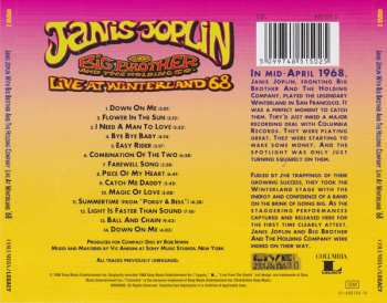 CD Janis Joplin: Live At Winterland '68 21102