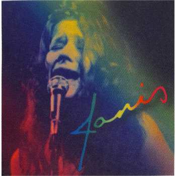 Merch Janis Joplin: Nášivka Rainbow