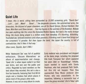 CD Japan: Quiet Life 120210