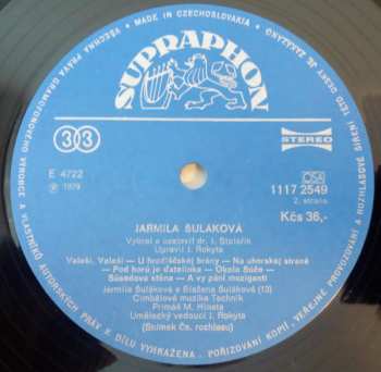 LP Jarmila Šuláková: Jarmila Šuláková 155512